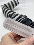Black White Stripe SkyTech FOLDING UMBRELLA RT-852 RAINTECH Automatic Mini