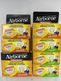 (90) Airborne Vitamin C 1000mg Immune Support Orange & Lemon Lime 10Ctx 9 12/21