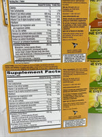 (90) Airborne Vitamin C 1000mg Immune Support Orange & Lemon Lime 10Ctx 9 12/21