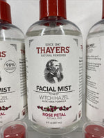 (7) Thayers Alcohol-free Facial Mist Toner Rose Petal Witch Hazel Aloe Vera 12oz