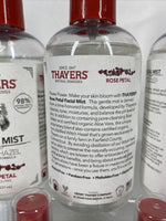 (7) Thayers Alcohol-free Facial Mist Toner Rose Petal Witch Hazel Aloe Vera 12oz