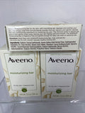 (2) Aveeno Moisturizing Bar Soap Fragrance Free Nourishing Oat Cleanse 3.5oz