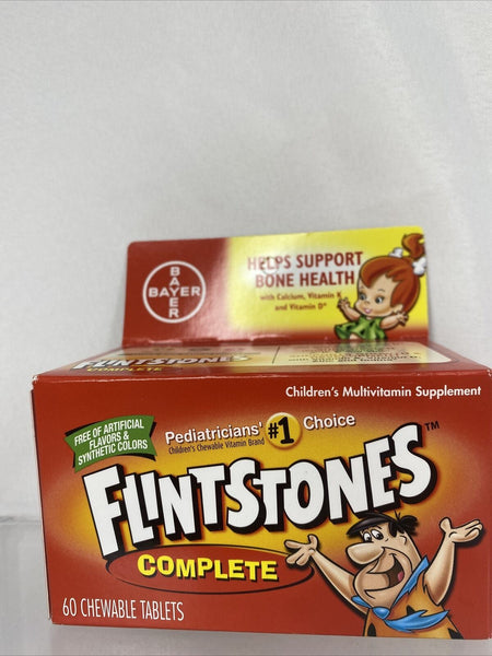 Flintstones Children's Complete Multivitamins + Immune Support 60 Chewable 8/22