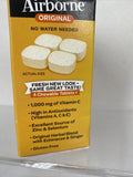 Airborne Immune Support Supplement Zinc 32 Citrus Chewable Tablets 3/22