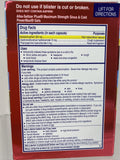 Alka Seltzer Plus Power max Sinus & Cold Maximum Liquid Gels 2/22 COMBINE SHIP!