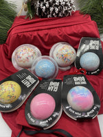 (7) Da Bomb Bath Fizzers Bath Soak 3.5oz Unicorn Glam Almond Bling Gift Set