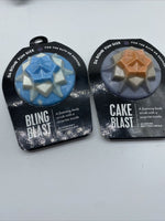 (2) Da Bomb Foaming Body Scrub￼ Cake Bling 4oz Holiday Gift Set Bath Soak