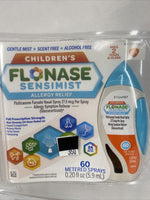 Children's Flonase Sensimist: Allergy Relief Nasal Spray 60 sprays. 8/23