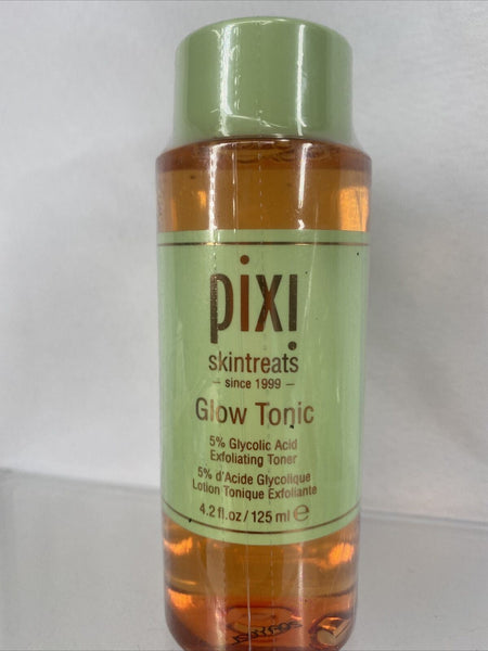 Pixi Skintreats Glow Tonic 5% Glycolic Acid Exfoliating Toner 4.2 Fl Oz / 125 ml