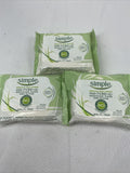 (3) Simple Eye Make-Up Remover Pads Sensitive Face Experts Pads 30 Each