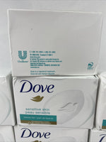 12- Dove Sensitive Fragrance-Free Hypo-Allergenic Beauty Bar 12 Pack 3.75 oz ea
