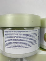 (5) Dove Body Scrub Exfoliating Polish Crushed Kiwi Seeds & Cool Aloe ￼10.5oz
