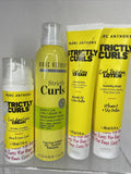 (4) Marc Anthony Strictly Curls Amplifier leave In Foam Envy Defining Lotion Set
