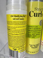 (4) Marc Anthony Strictly Curls Amplifier leave In Foam Envy Defining Lotion Set