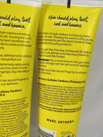 (4) Marc Anthony Strictly Curls Amplifier leave In Foam Envy Defining Lotion Set