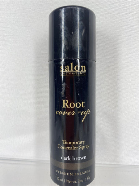 Salon on 5th Ave Root Cover Up Temporary Concealer Spray DARK BROWN 2oz