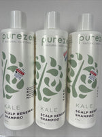 (2) Purezero Hair Care KALE Shampoo Scalp Renewing ￼12 fl oz