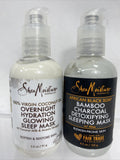 (9) Shea Moisture Gift Set Charcoal & Coconut Sleep Mask ￼Moisturizer￼ Lip Balm