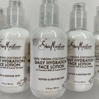 (5) Shea Moisture 100%Virgin Coconut Oil Daily Hydration Face Lotion 3oz