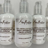 (5) Shea Moisture 100%Virgin Coconut Oil Daily Hydration Face Lotion 3oz