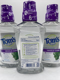 (3) Tom's of Maine Whole Care Fluoride ￼Mouthwash Fresh Mint  ￼16 fl oz 1/22