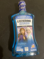 Listerine Smart Rinse Bubble Blast Fluoride Rinse Disney Frozen Kids 16.9oz 8/22