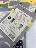 (6) Burts Bees Detoxifying Charcoal Sheet Mask with Honey - Single Use 0.33oz
