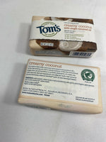 (8) Tom’s Of Maine Creamy Coconut Oil Orange Blossom Lavender Shea Bar Soap 5oz