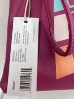 Girls Wristlet Bag Conair  7" x 9"  "You Got This" Sophia Joy Zip Closure Pink