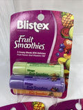 (4) BLISTEX Lip Moisturizer Chapstick Fruit Smoothies Set Berry Limited Ed 3pk