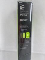 The Knot Dr. Hair Brush  Pro Mini Wet & Dry Detangler Heat Resistant Green Case