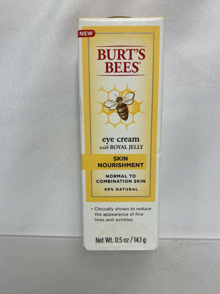 Burt’s Bees Eye Creme Nourishment Jelly Moisturize Wrinkle .5oz