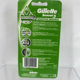 Gillette Sensor 3 Sensitive 3-Blade Disposable Razor for Men, 4 Razors/Pack