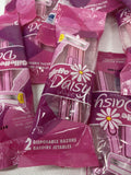 (21) Gillette Daisy CLASSIC Disposable Pink Razors Hair Removal  2 Per Pack 42tl