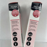 (2) Warm pink￼ Chapstick Total Hydration Vitamin Tinted Lip Oil￼ .24oz