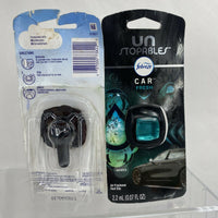 (2) Febreze Car Vent Clip Air Freshener, Unstopables Fresh 0.07fl oz