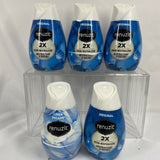 (5) Renuzit Gel Air Fresheners Original & Snuggle Linen Escape 7 oz Each