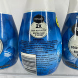 (5) Renuzit Gel Air Fresheners Original & Snuggle Linen Escape 7 oz Each