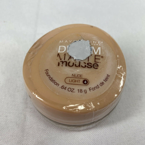 Maybelline Dream Matte Mousse Foundation ~ Nude / Light 4
