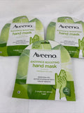 (3) Aveeno Radiance Boosting Hand Mask, 1 Pair of Single-use Gloves