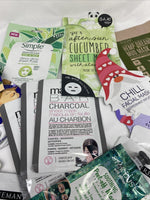 (17) Facial Mask LOT Yes to Freeman Masque Bar oh K! Aveeno Spa life Rose Gold
