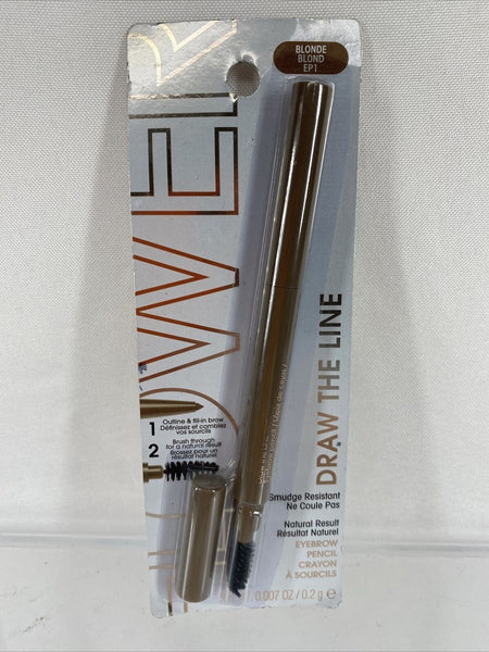 FLOWER Blonde EP1 Draw The Line Automatic Eyebrow Pencil Smudge Proof New