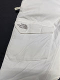 North Face Medium Women’s White Ski Pants Pockets Waterproof Snowboard Hyvent￼