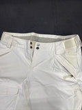 North Face Medium Women’s White Ski Pants Pockets Waterproof Snowboard Hyvent￼
