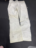 North Face Medium Women’s White Ski Pants Pockets Waterproof Snowboard Hyvent￼