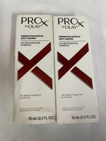 (2) Olay Professional Pro-X  Anti-Aging Eye Restoration Complex Wrinkle - .5 oz