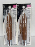(2) Wet n Wild Mega Slicks Balm Stain Lip Color C129 NUDIST COLONY