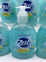 (8) Zest Fresh Aqua Plus Vitamin E & Aloe Liquid Hand Soap 7.5oz 8/22+