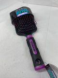 Conair Salon Results Paddle Hair Brush, Black & Pink Square Cushion DeTangle￼ ￼