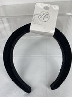 Hive & Co. Black Velvet Hair Headband Cushion Buy More Save& Combine Shipping